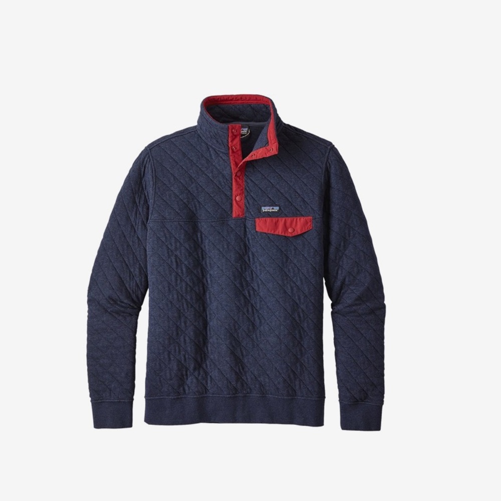 Patagonia Men’s Organic Cotton Quilt Snap Pullover